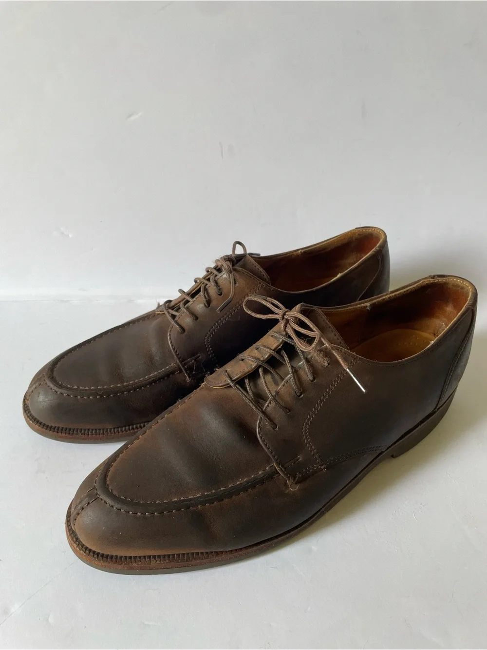 Men’s Cole Haan Oxford Brown Leather Lace Up Shoes 9 M